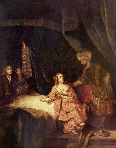 Joseph and Potiphar's Wife Rembrandt